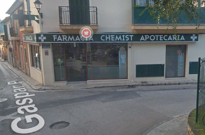 Portada Farmacia Bennasar Vicens