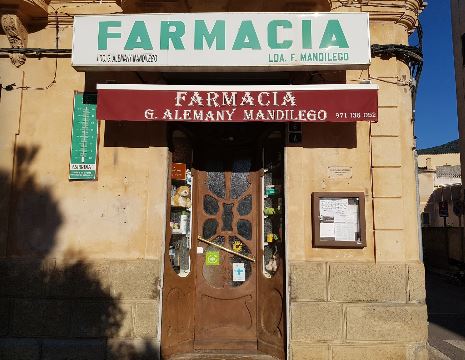 Portada Farmacia Mandilego