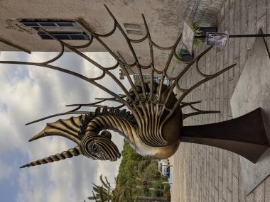 Foto escultura guardians 
